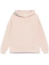 Closed Organic-cotton Hoodie In Pink