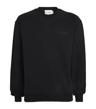 Closed Organic Cotton Sweatshirt In Black