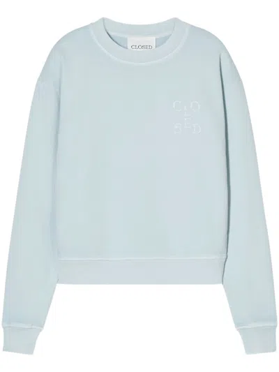 Closed Organic-cotton Sweatshirt In Blue