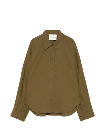 Closed Organic Cotton T-shirt In Brown