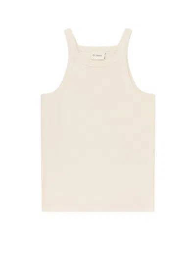 Closed Organic Cotton Tank Top In Neutral