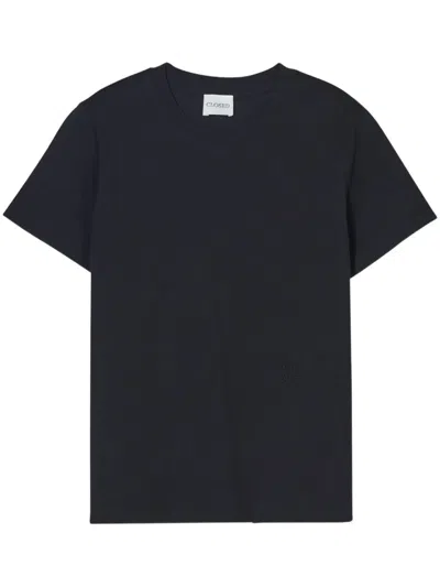 Closed Organic Cotton T-shirt In Black