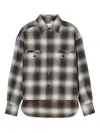 Closed Oversized Shirt Clothing In Red