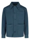 Closed Classic Work Jacket In Blue
