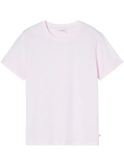 Closed Pink Basic Cotton T-shirt