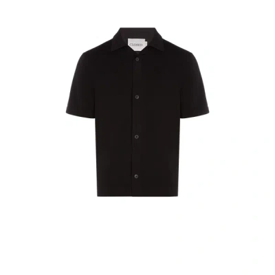 Closed Plain Cotton Shirt In Black
