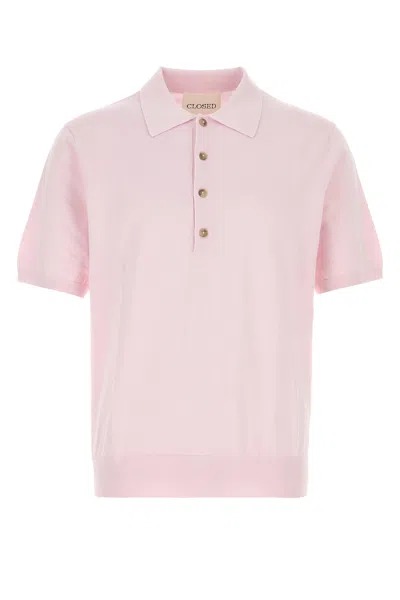 Closed Pink Cotton Polo Shirt