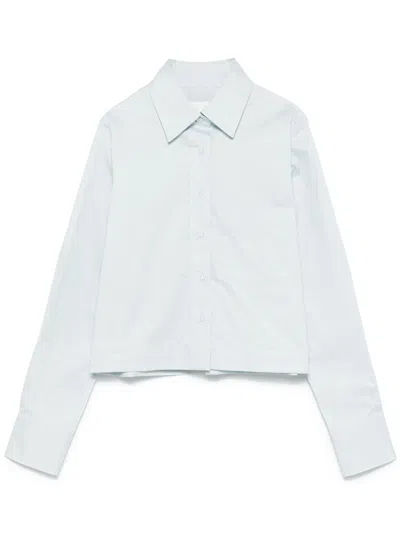 Closed Poplin Shirt In Multicolor
