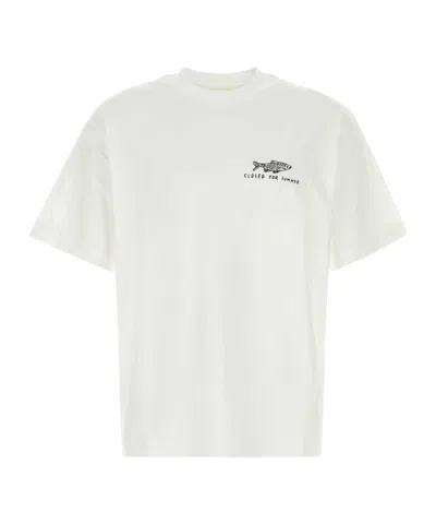 Closed Printed T-shirt In White