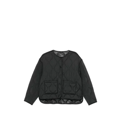 Closed Quilted Jacket In Black