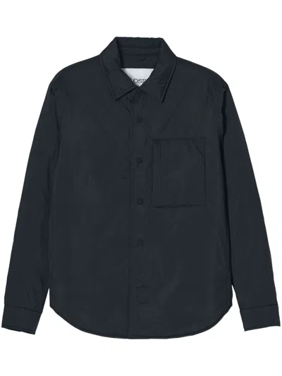 Closed Quilted Shirt Jacket In Black