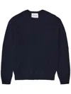 Closed Crew Neck Sweater In Blue