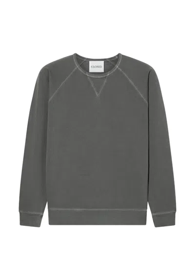 Closed Raglan-sleeve Sweatshirt In Gray