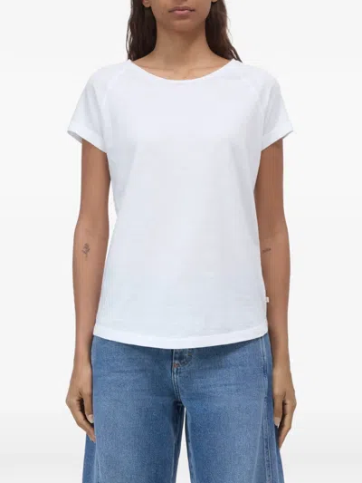 Closed Raglan-sleeve T-shirt In White