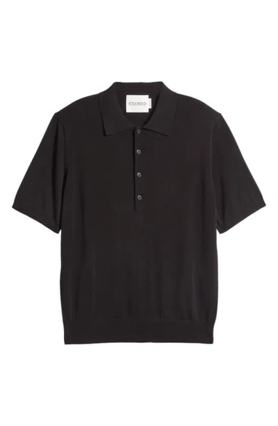 Closed Relaxed Polo In Black
