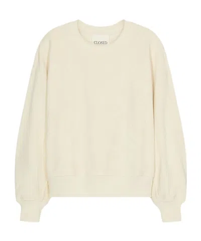 Closed Crewneck Sweatshirt In White