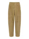 Closed Rhannon Argila Beige Cotton Pants In Gold