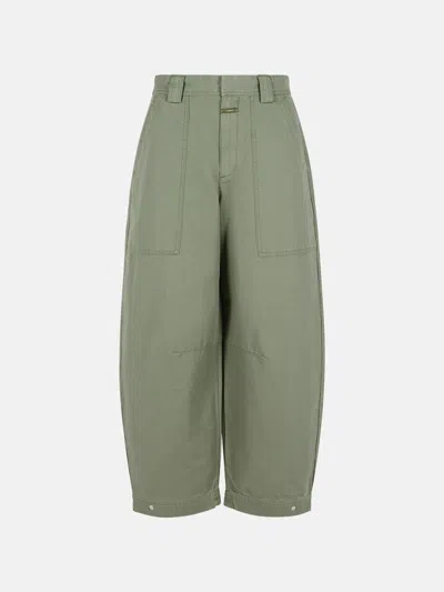 Closed 'rhannon' Green Cotton Pants