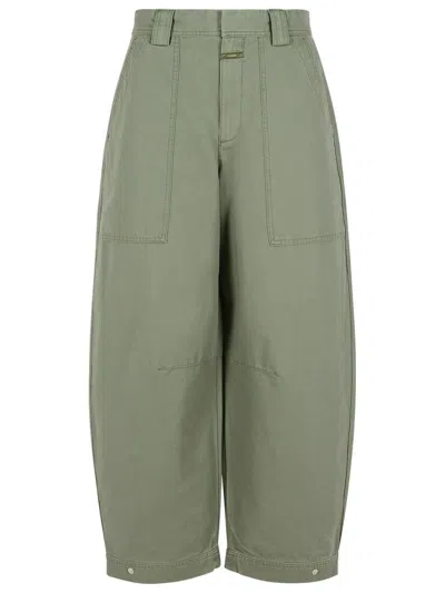 Closed 'rhannon' Green Cotton Pants