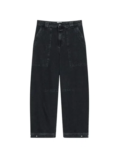 Closed Rhannon Panelled Jeans In Black