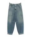 Closed Fade Details Jeans Leggings In Blue