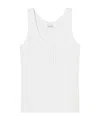 CLOSED RIB TANK TOP