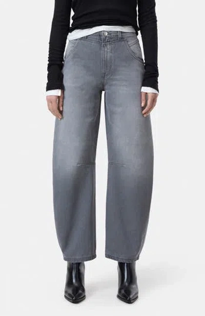 Closed Ridge-x Barrel Leg Jeans In Gray