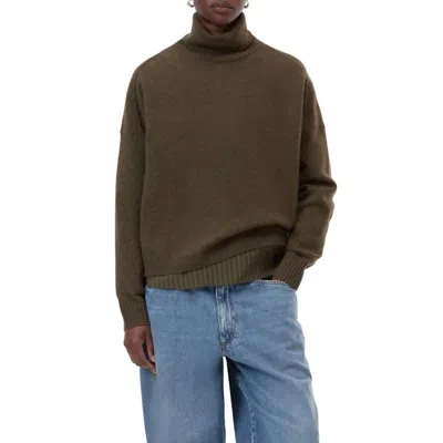 Closed Rolli Long Sleeve Sweater In Marsh Green