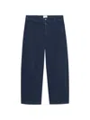 Closed Romi Button Trousers In Blue