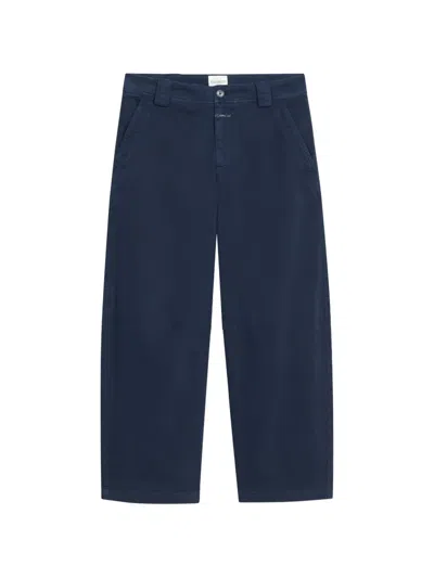 Closed Romi Button Trousers In Blue