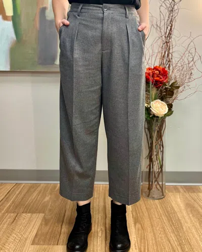 Closed Ruthy Cropped Leg Pants In 164 Grey Melange In Gray
