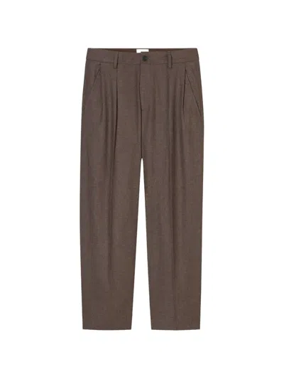 Closed Ruthy Pleated Trousers In Brown