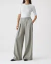 Closed Rylan Wide Leg Pant In Grey Marble In Grey