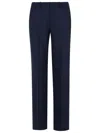 CLOSED CLOSED 'SASIA' NAVY POLYESTER BLEND PANTS