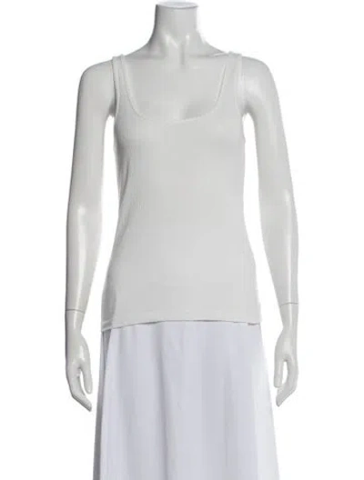 Pre-owned Closed Scoop Neck Sleeveless Top In Neutrals