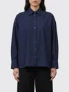 Closed シャツ レディース カラー ブルー In Blue