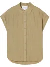 Closed Linen Shirt In Green