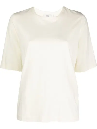 Closed Short-sleeve Cotton T-shirt In Yellow