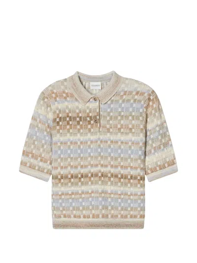 Closed Short-sleeve Polo Shirt In Multi