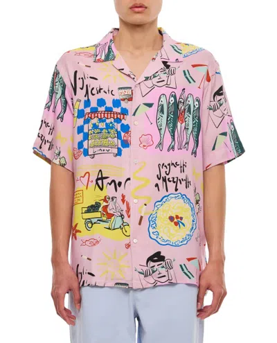 Closed Graphic-print Shirt In Multicolor