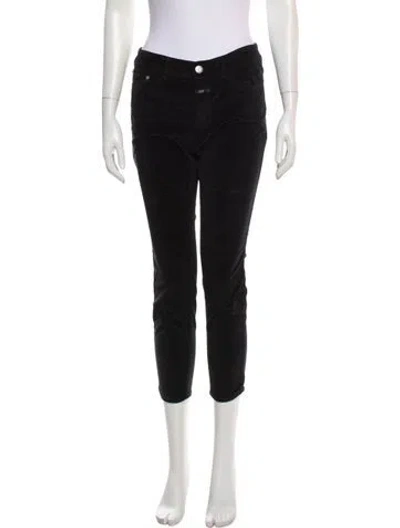 Pre-owned Closed Skinny Leg Pants In Black