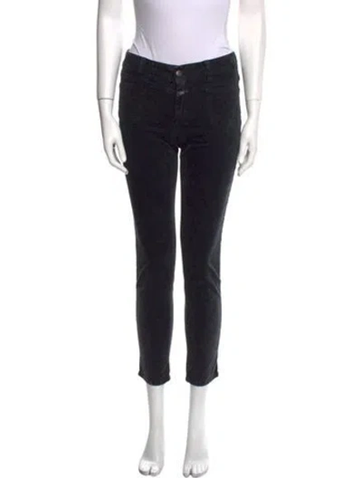 Pre-owned Closed Skinny Leg Pants In Black