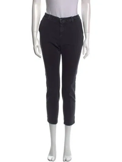 Pre-owned Closed Skinny Leg Pants In Black