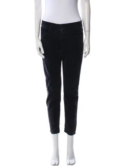 Pre-owned Closed Skinny Leg Pants In Black