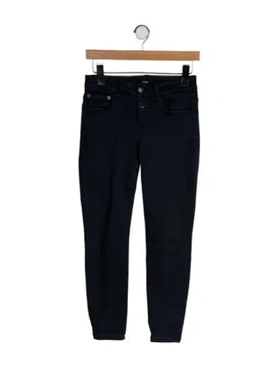 Pre-owned Closed Skinny Leg Pants In Black
