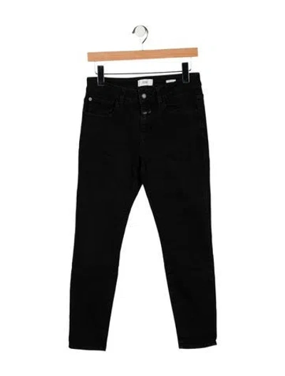 Pre-owned Closed Skinny Leg Pants In Black