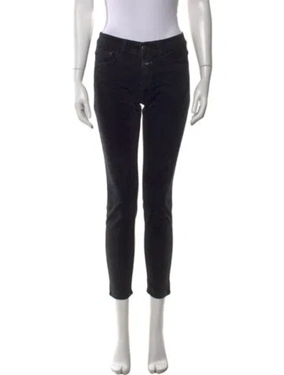 Pre-owned Closed Skinny Leg Pants In Black
