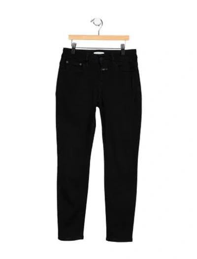 Pre-owned Closed Skinny Leg Pants In Black