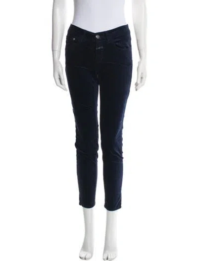 Pre-owned Closed Skinny Leg Pants In Blue