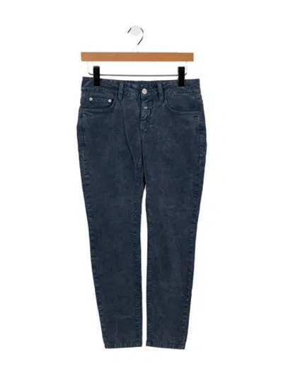 Pre-owned Closed Skinny Leg Pants In Blue
